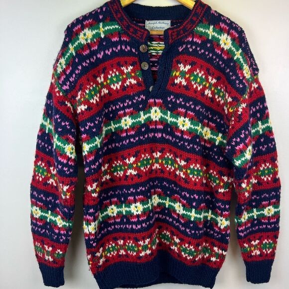 Joseph Anthony Collection Button Wool pullover - Picture 10 of 10